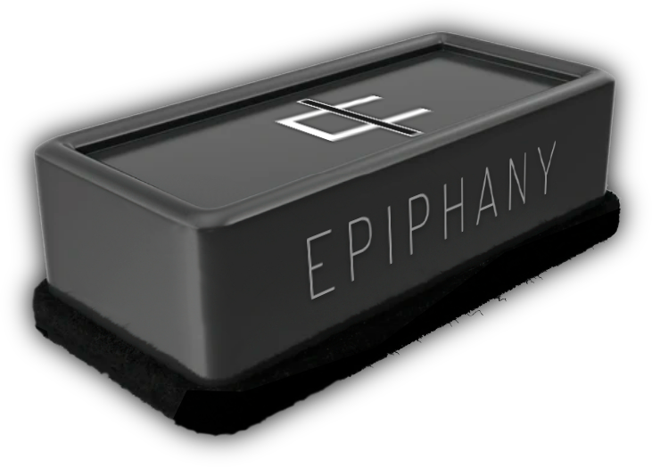Representación del prototipo de mota para pizarras de Epiphany