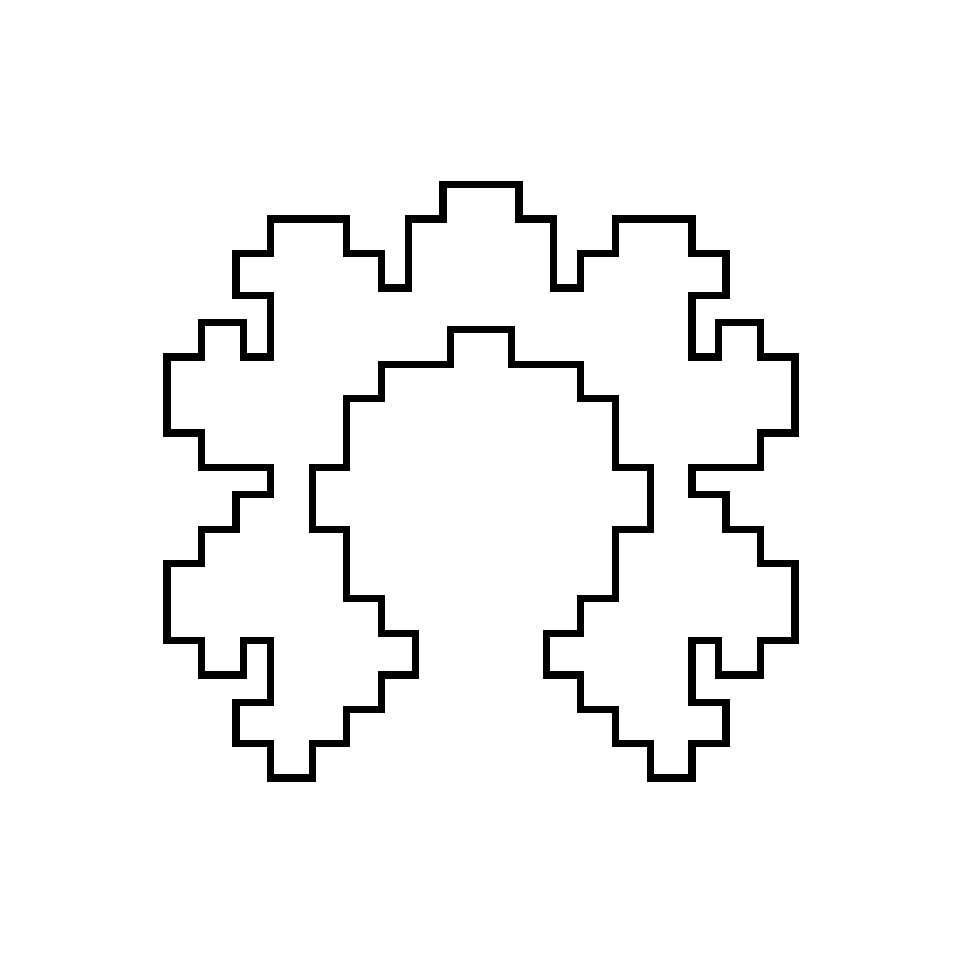 Generación de contorno negro sobre fondo blanco del logo PRNG de PanwZx
